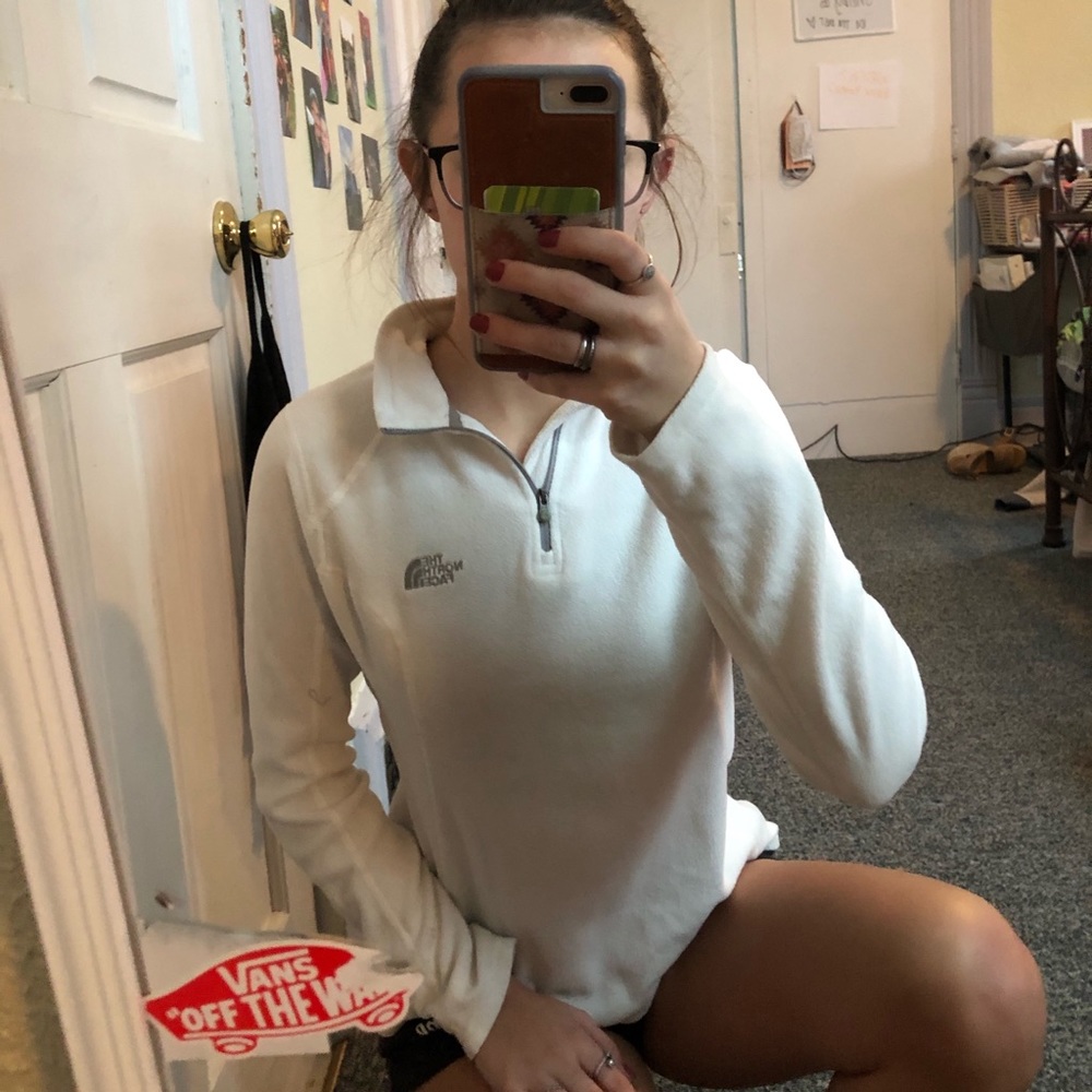 North Face quarter zip